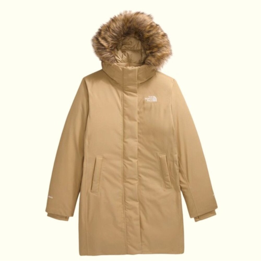 The North face Women Arctic Hooded Faux Fur Trim Parka